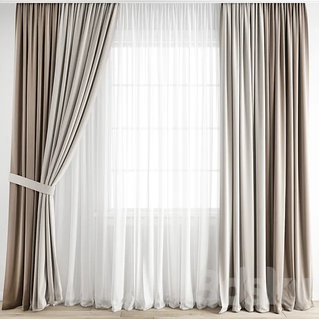Curtain 201 3DModel