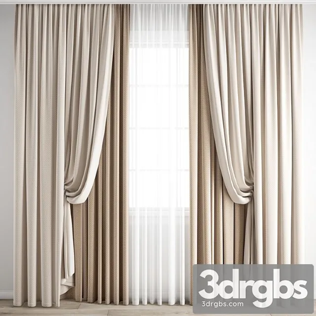 Curtain 205 1 3D Model Download
