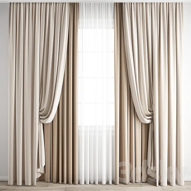 Curtain 205 3D Model Curtain 205 3D Model