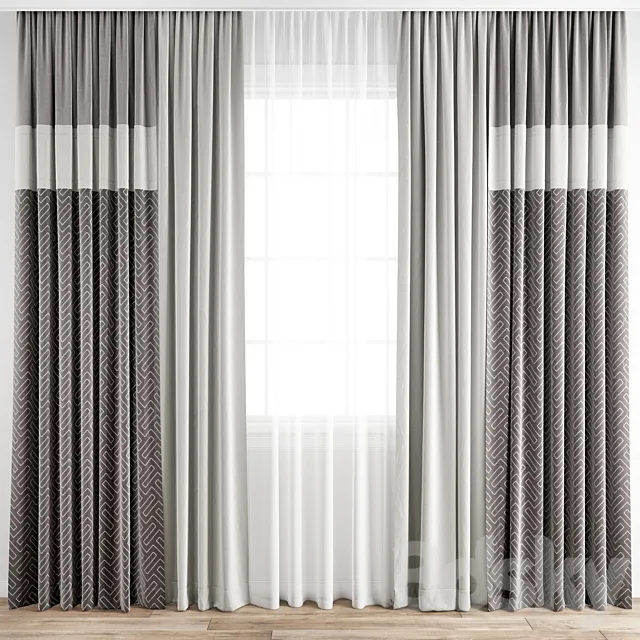 Curtain 207 3D Model Curtain 207 3D Model