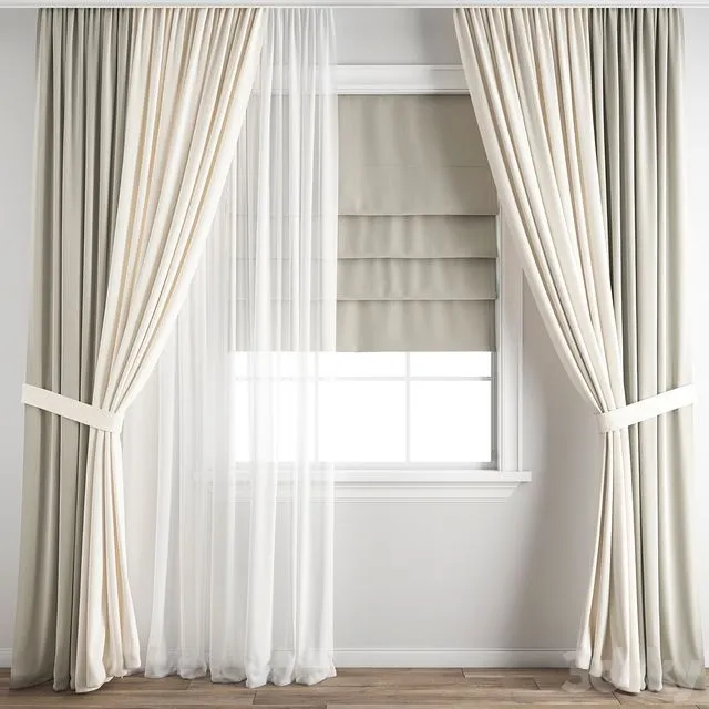 Curtain 212 3D Model
