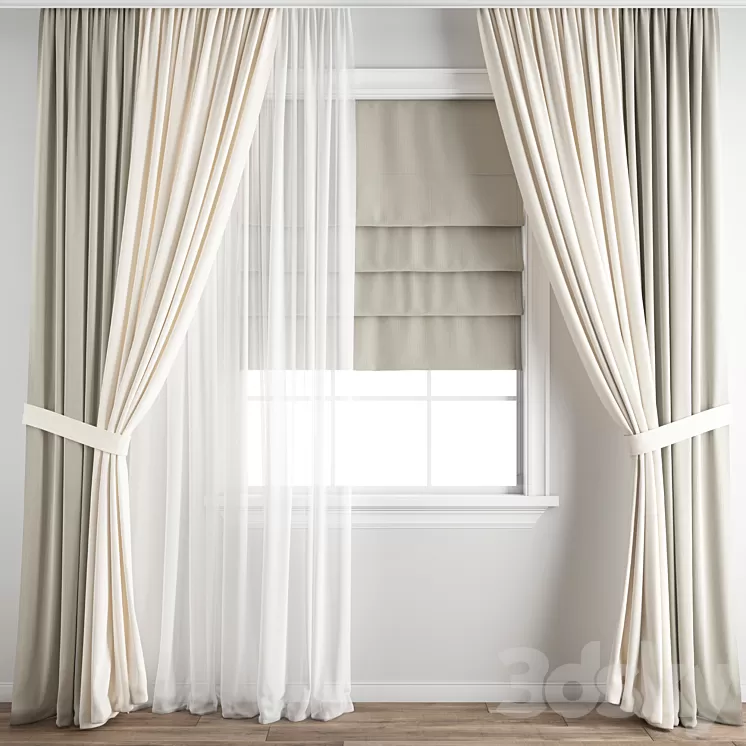 Curtain 212 3D Model Curtain 212 3D Model