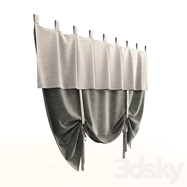 Curtain 22 3DModel Curtain 22 3DModel