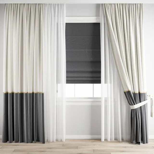 Curtain 225 3D Model