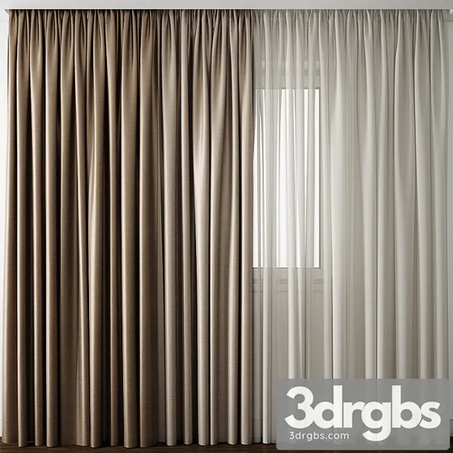 Curtain 23 3 3D Model Download