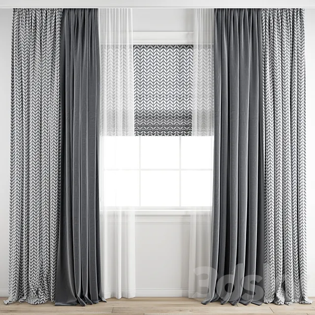 Curtain 230 3D Model