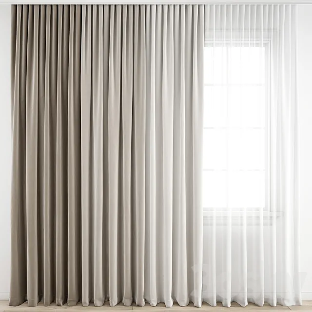 Curtain 237 3D Model