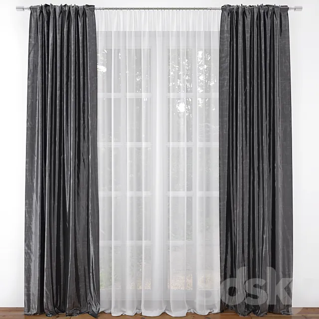 Curtain 24 3DModel
