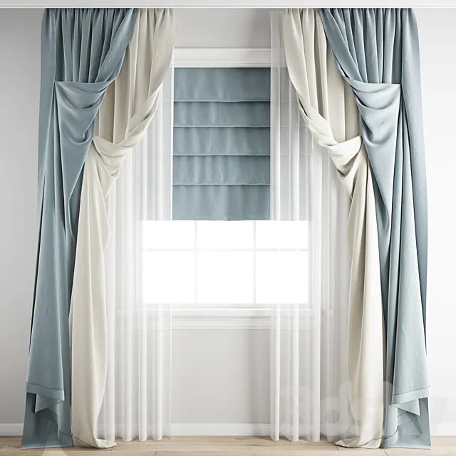 Curtain 241 3D Model