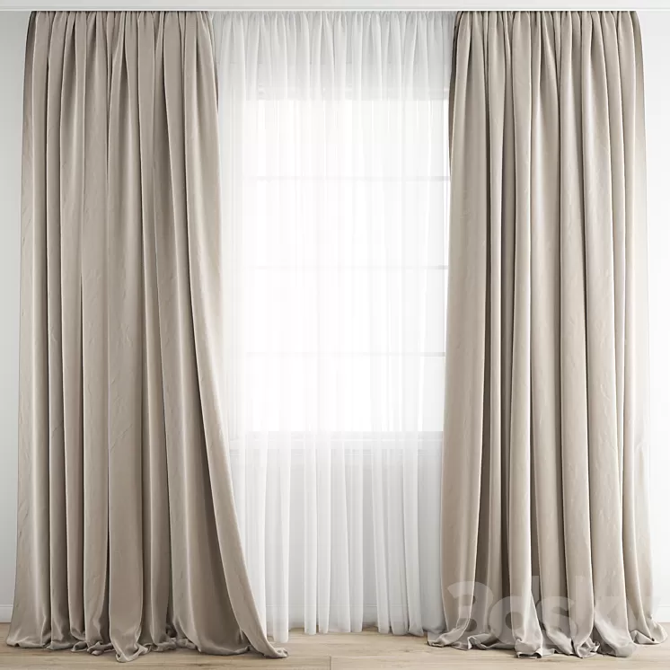 Curtain 261 3D Model Curtain 261 3D Model