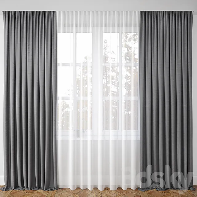Curtain 27 3DModel