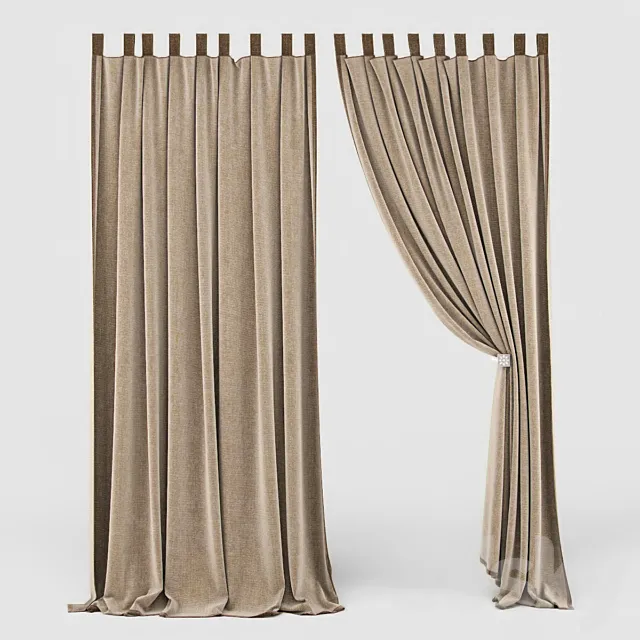 Curtain 28 3D Model Curtain 28 3D Model