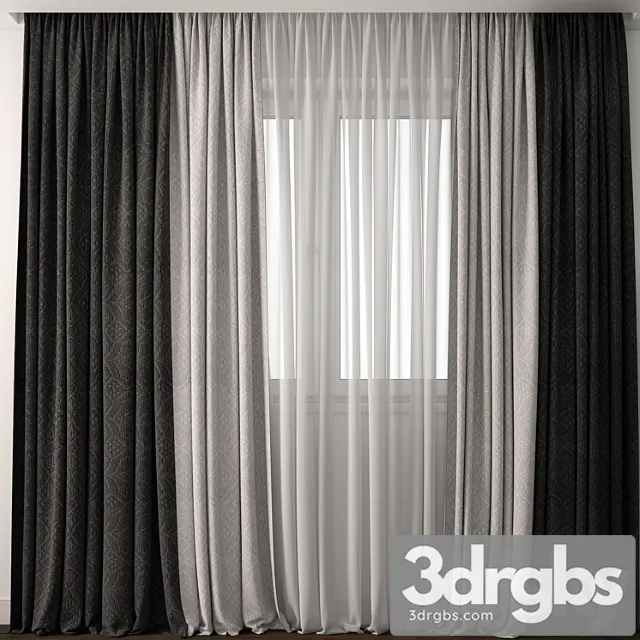 Curtain 28 3D Model Download