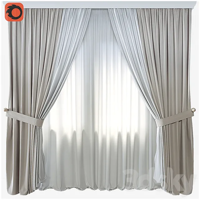 Curtain 28 3DModel Curtain 28 3DModel