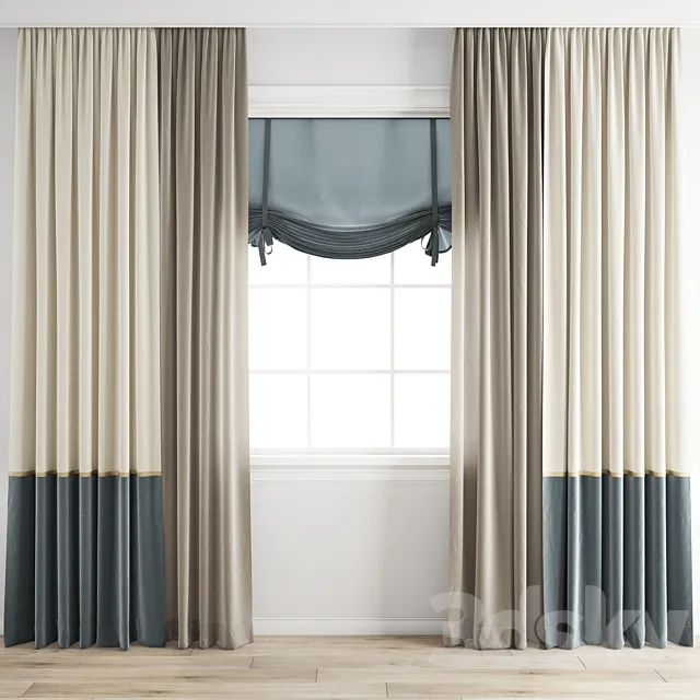 Curtain 282 3D Model