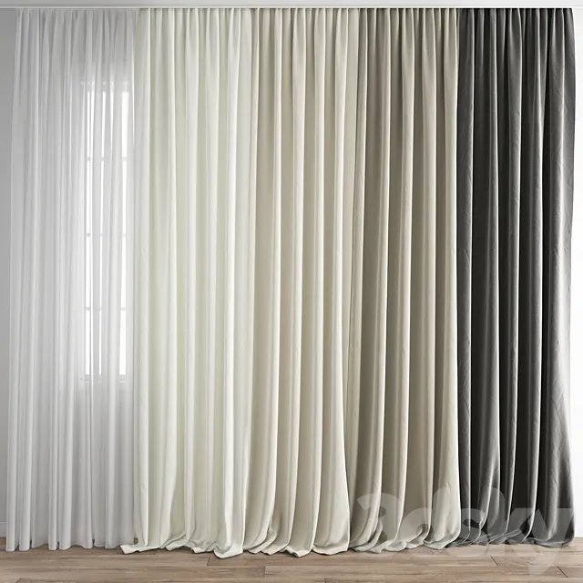 Curtain 284 3DModel