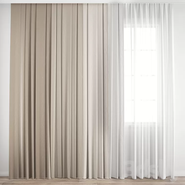 Curtain 288 3D Model Curtain 288 3D Model