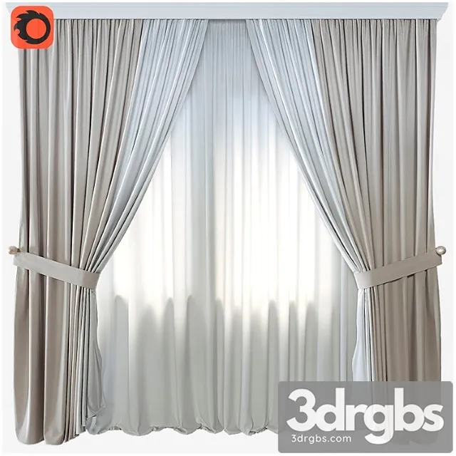 Curtain 28_2 3D Model Download