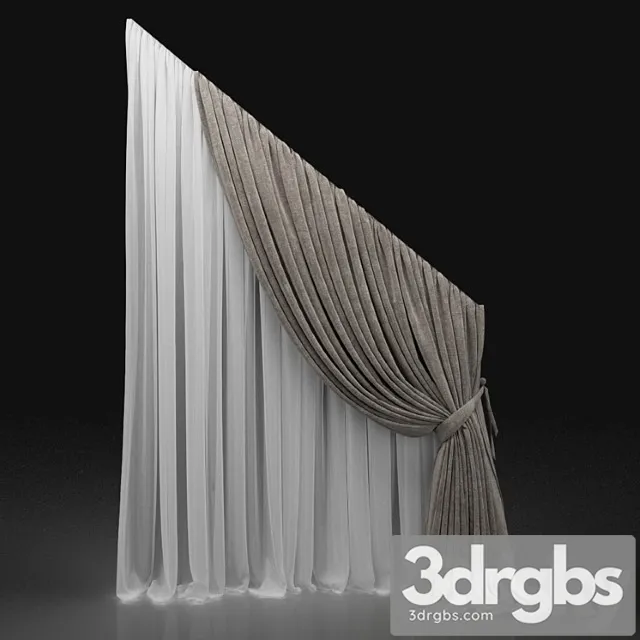 Curtain 29 3 3D Model Download