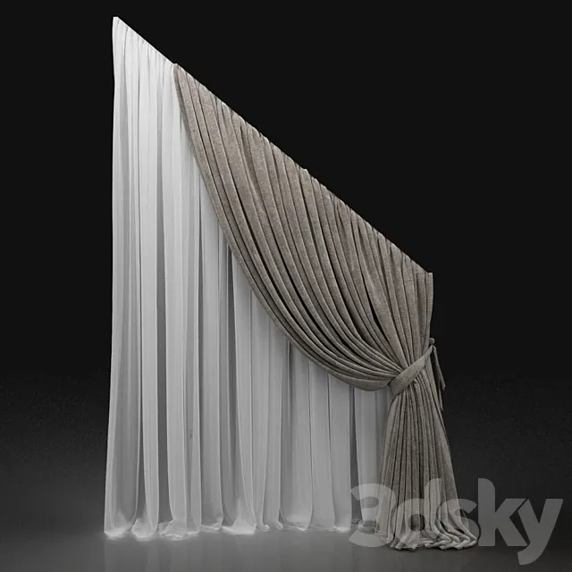 Curtain 29 3D Model Curtain 29 3D Model