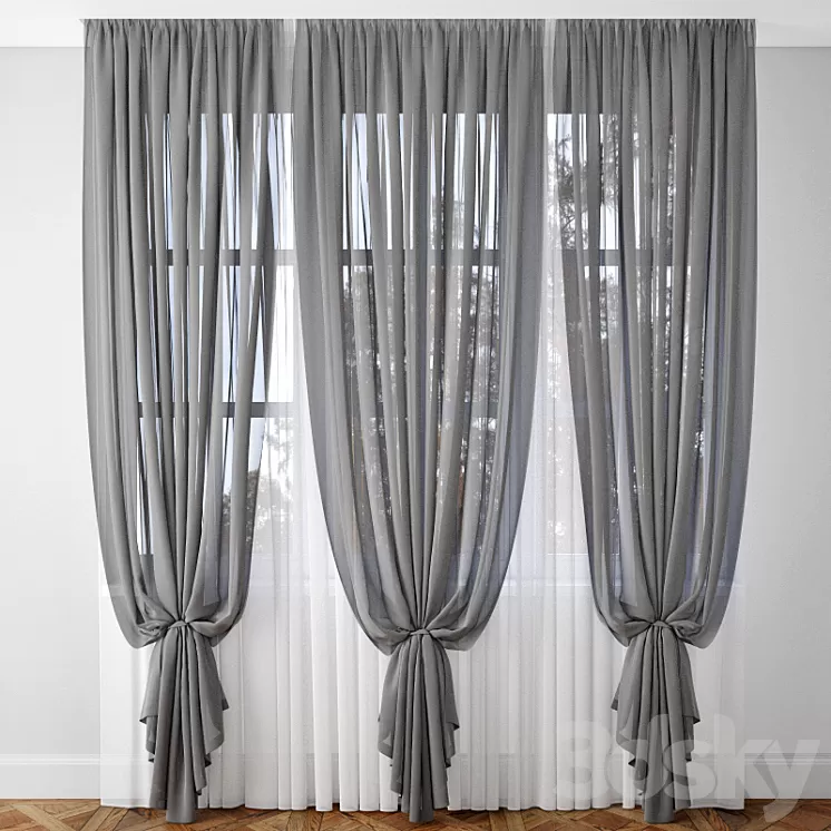 Curtain 29 3D Model