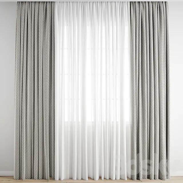Curtain 292 3D Model Curtain 292 3D Model