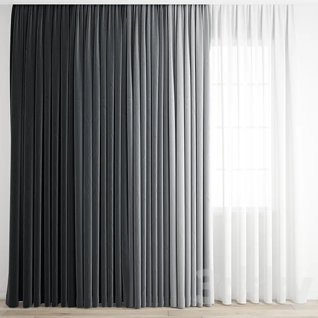 Curtain 296 3D Model Curtain 296 3D Model
