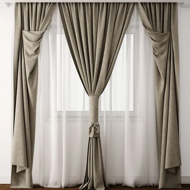 Curtain 3 3D Model