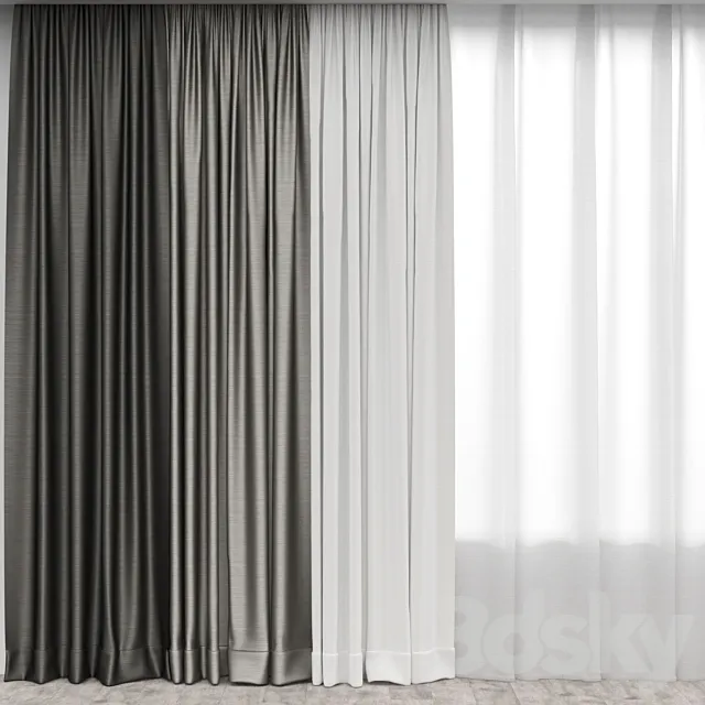 Curtain 3 3DModel Curtain 3 3DModel