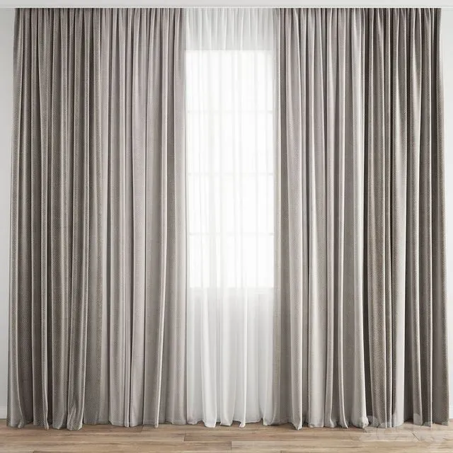 Curtain 303 3D Model