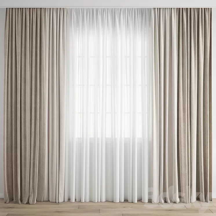 Curtain 304 3D Model Curtain 304 3D Model
