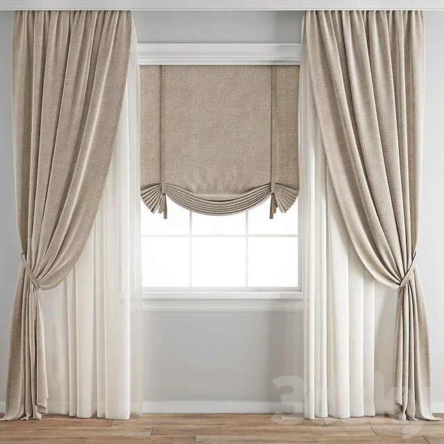 Curtain 306 3D Model Curtain 306 3D Model