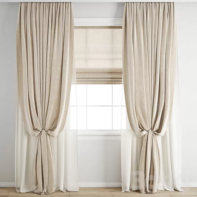 Curtain 319 3D Model Curtain 319 3D Model