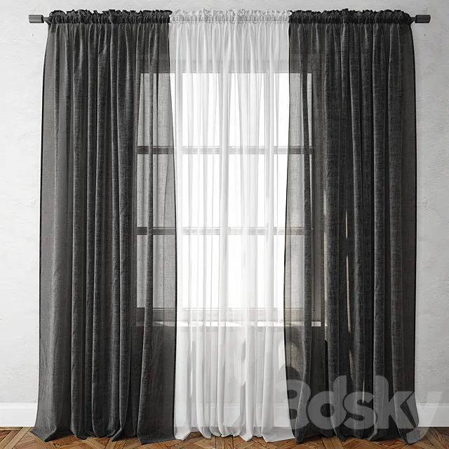 Curtain 32 3DModel
