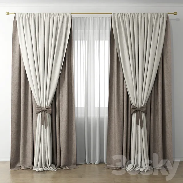 Curtain 35 3D Model Curtain 35 3D Model