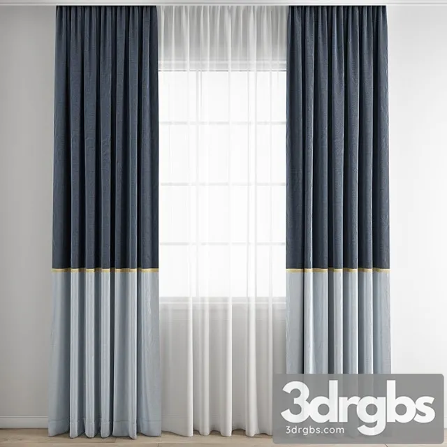 Curtain 357 3D Model Download