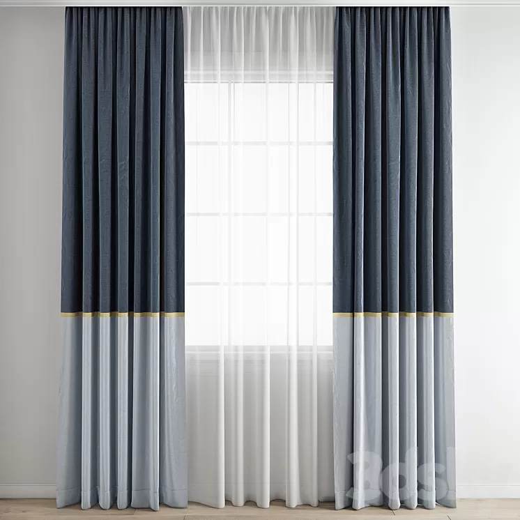 Curtain 357 3D Model Curtain 357 3D Model