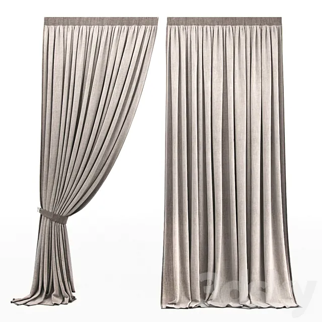 Curtain 37 3D Model Curtain 37 3D Model