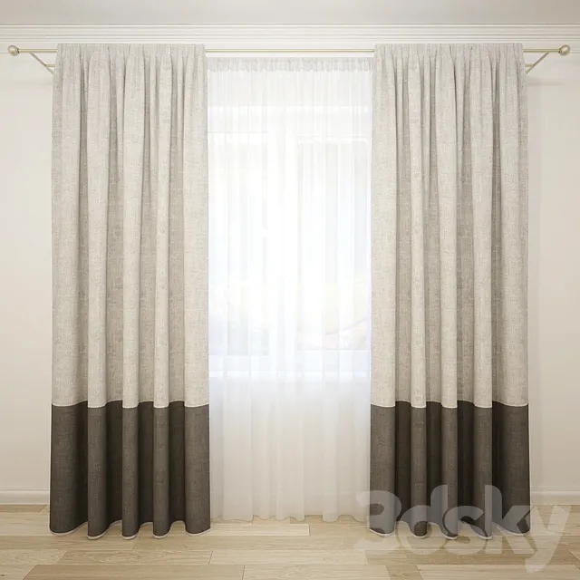 Curtain-37 3DModel Curtain-37 3DModel