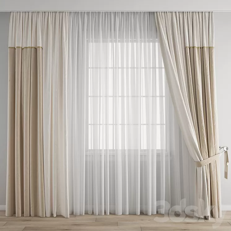 Curtain 371 3D Model Curtain 371 3D Model