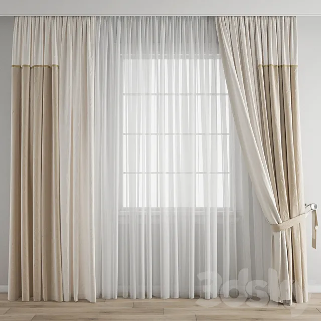Curtain 371 3DModel Curtain 371 3DModel