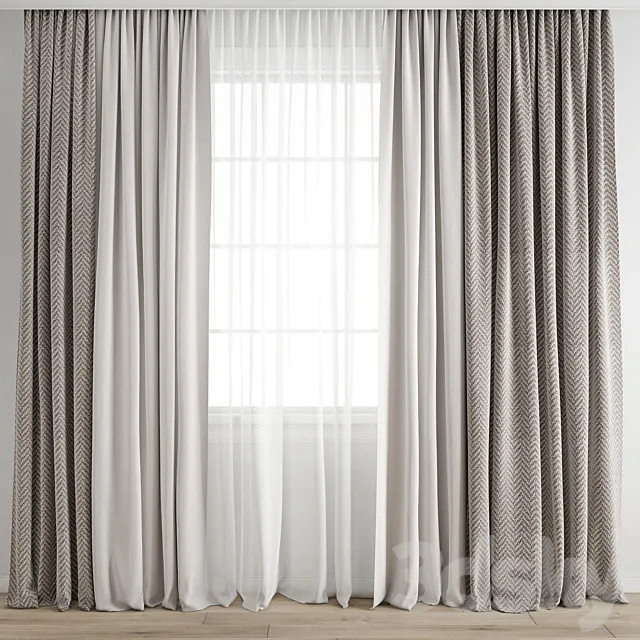 Curtain 372 3DModel Curtain 372 3DModel