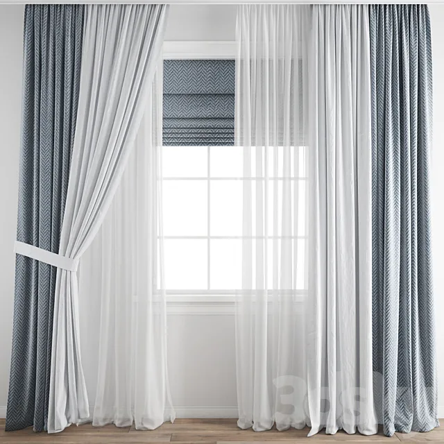 Curtain 373 3DModel Curtain 373 3DModel