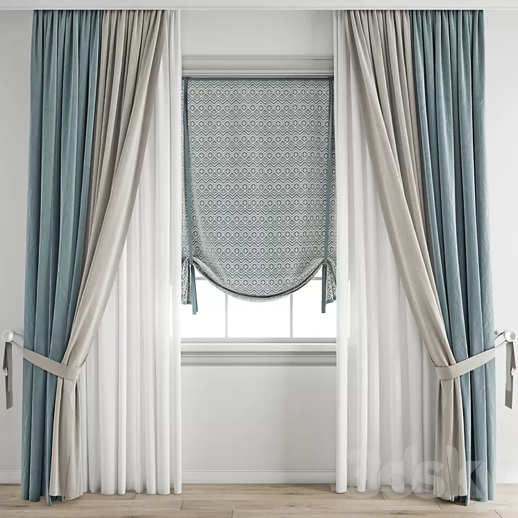 Curtain 385 3D Model Curtain 385 3D Model