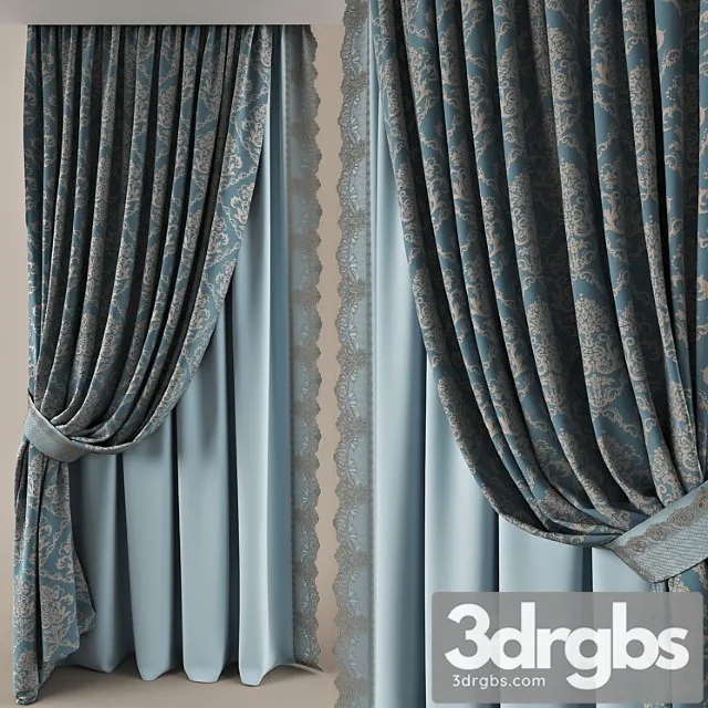 Curtain 397 3D Model Download