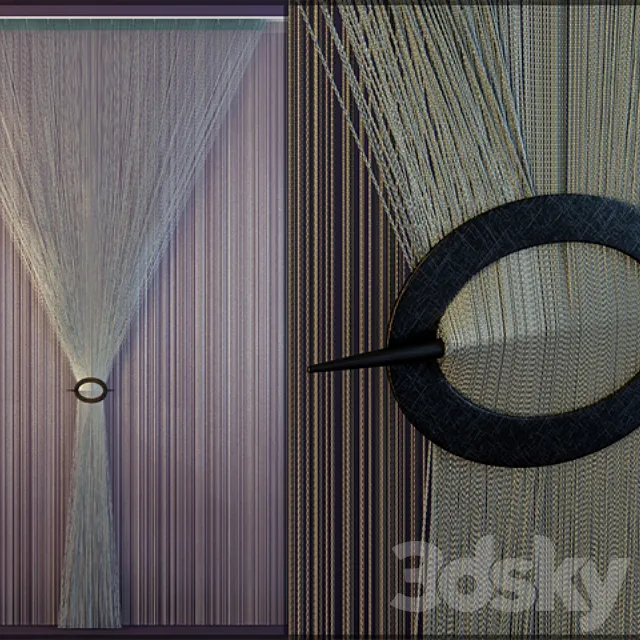 curtain 3D Model