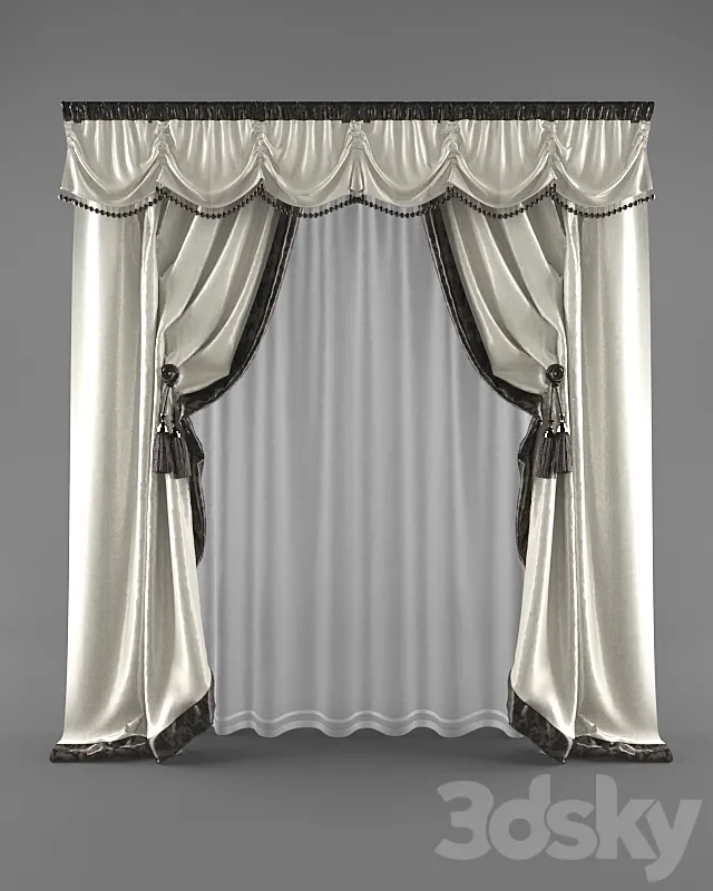curtain 3D Model