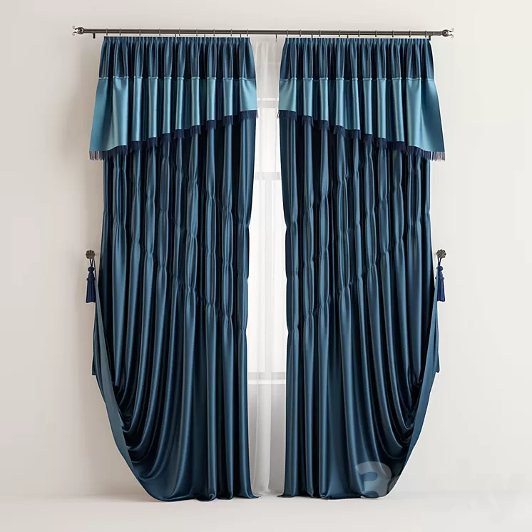 Curtain 3D Model