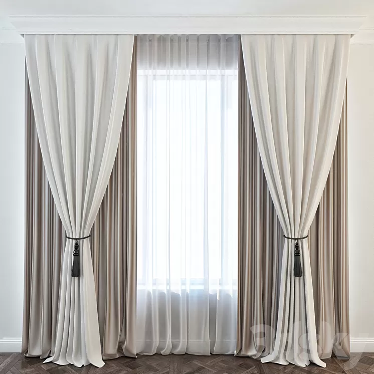 Curtain 3D Model