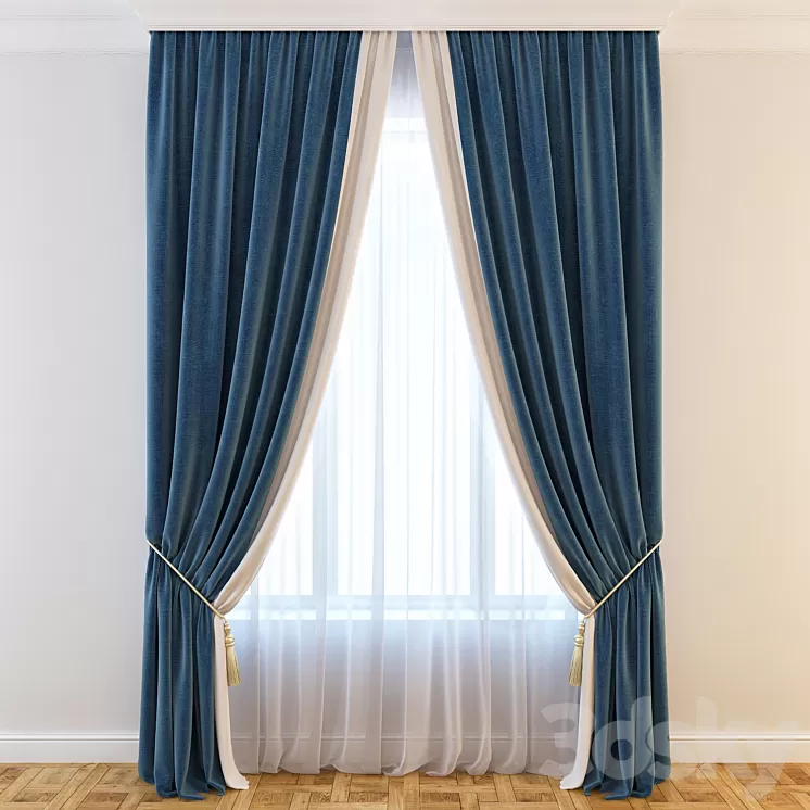 Curtain 3D Model